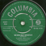 Michael Holliday With Ken Jones And His Orchestra : She Was Only Seventeen (7", Single)
