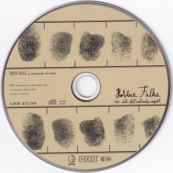 Robbie Fulks : Let's Kill Saturday Night (HDCD, Album)