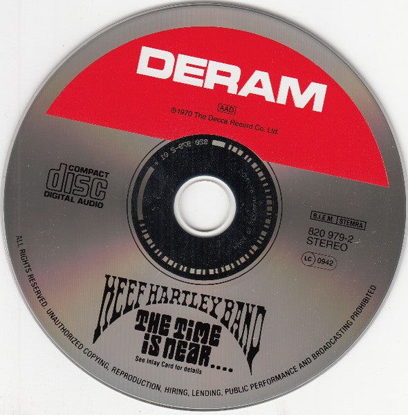 The Keef Hartley Band : The Time Is Near.... (CD, Album, RE, RM)