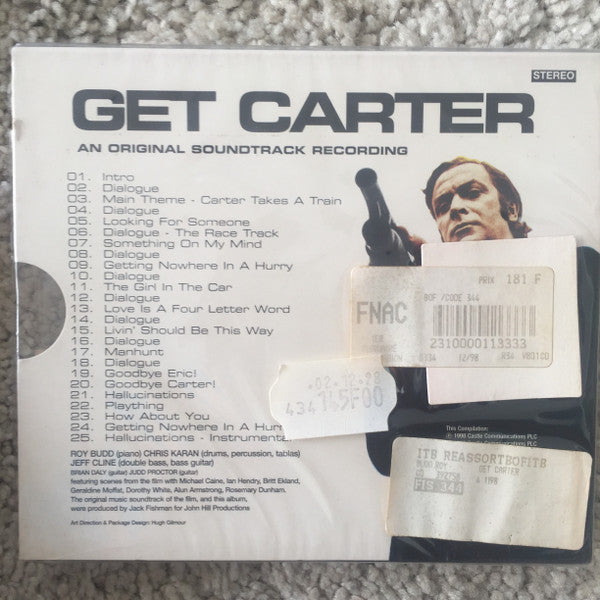 Roy Budd - Get Carter - An Original Soundtrack Recording (CD) (Very Good (VG)) - DaddyPop