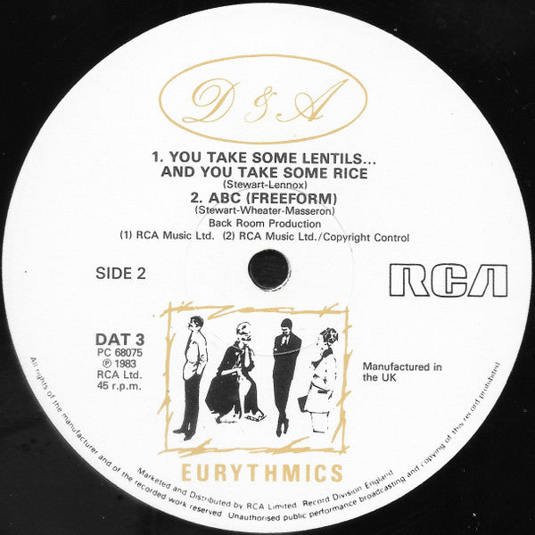 Eurythmics : Who's That Girl? (12", Single)