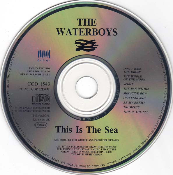 The Waterboys : This Is The Sea (CD, Album, RE)