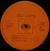 Everly Brothers : The Everly Brothers' Original Greatest Hits (2xLP, Comp)