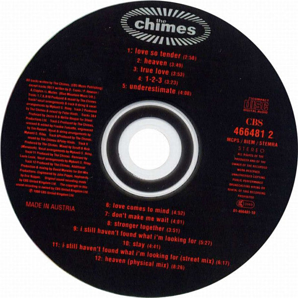 The Chimes : The Chimes (CD, Album)