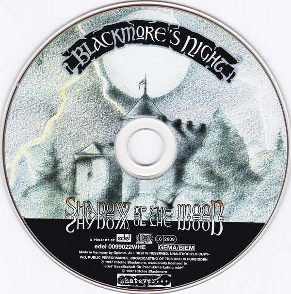 Blackmore's Night : Shadow Of The Moon (CD, Album)