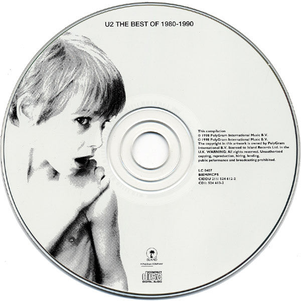 U2 : The Best Of 1980-1990 & B-Sides (2xCD, Comp, RM, S/Edition)