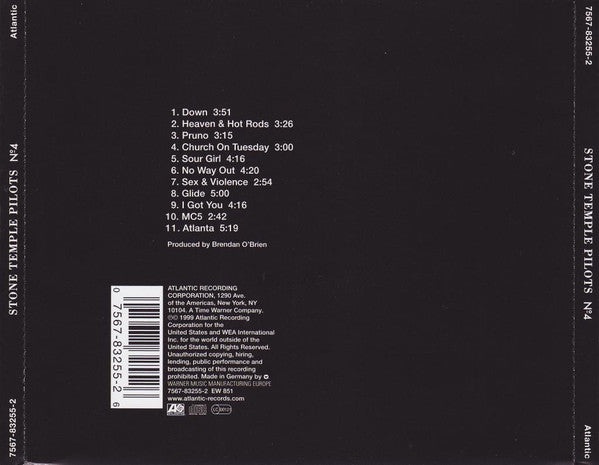 Stone Temple Pilots : Nº4 (CD, Album)