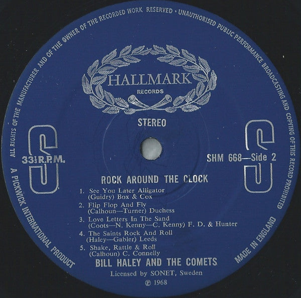 Bill Haley And His Comets : Rock Around The Clock (LP, Comp)