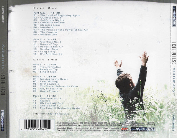 Neal Morse : Testimony (2xCD, Album, Sli)