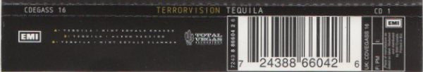 Terrorvision : Tequila (Mint Royale Mixes) (CD, Single, CD1)
