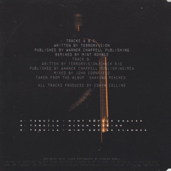 Terrorvision : Tequila (Mint Royale Mixes) (CD, Single, CD1)