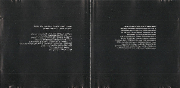 Black Box : Dreamland (CD, Album)