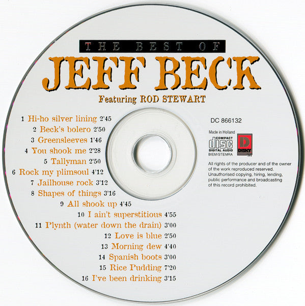 Jeff Beck, Rod Stewart : The Best Of (CD, Comp)