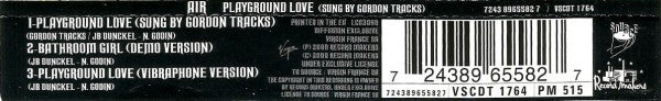 AIR Sung By Gordon Tracks - Playground Love (CD) (Very Good Plus (VG)) - DaddyPop
