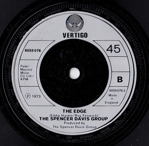 The Spencer Davis Group : Catch Me On The Rebop (7", Single)