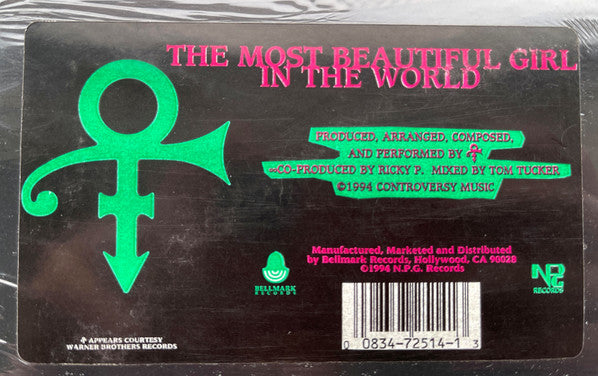 The Artist (Formerly Known As Prince) - The Most Beautiful Girl In The World (12) (Mint (M)) - DaddyPop