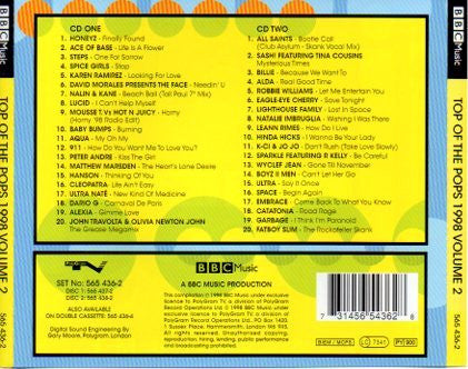 Various : Top Of The Pops 1998 Volume 2 (2xCD, Comp)
