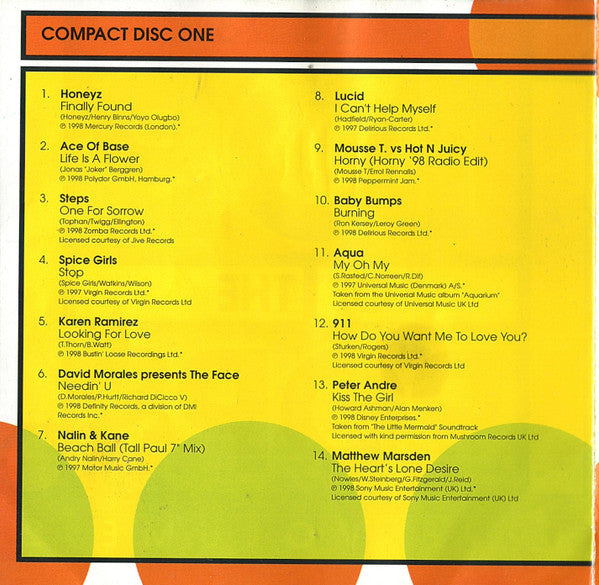 Various : Top Of The Pops 1998 Volume 2 (2xCD, Comp)