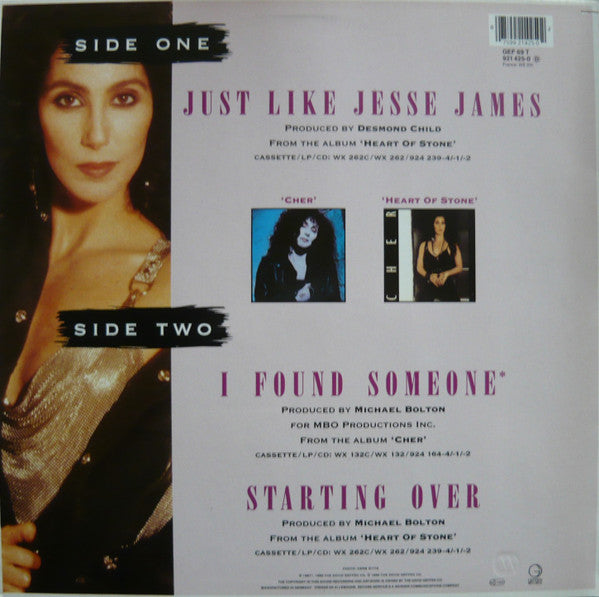 Cher : Just Like Jesse James (12", Single)