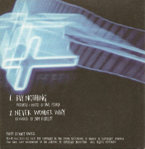 Nine Black Alps : Buy Nothing (CD, Single)