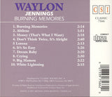 Waylon Jennings : Burning Memories (CD, Comp)