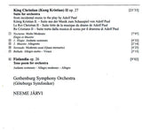 Jean Sibelius - Soile Isokoski · Göteborgs Symfoniker · Neeme Järvi : Finlandia · Luonnotar · Karelia Suite · Oceanides · King Christian (CD, Album)