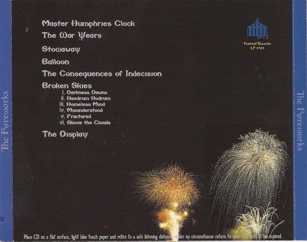 The Fyreworks : The Fyreworks (CD, Album)