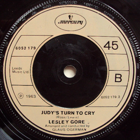 Lesley Gore : It's My Party (7", Inj)