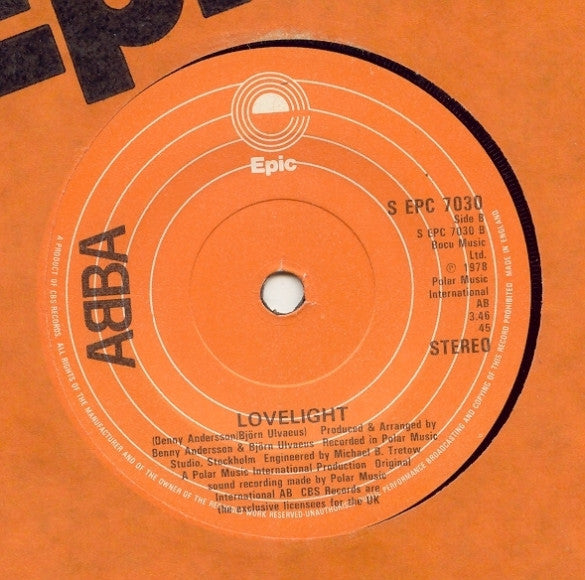 ABBA - Chiquitita (7) (Good Plus (G)) - DaddyPop