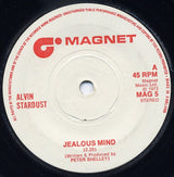 Alvin Stardust - Jealous Mind (7) (Very Good Plus (VG)) - DaddyPop