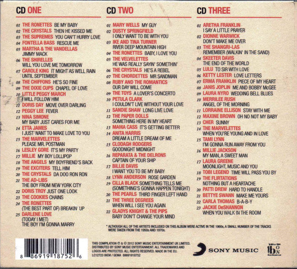 Various : Be My Baby (The Girls Of The Sixties) (3xCD, Comp)