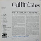 Jimmy Witherspoon With Wilbur DeParis* And Sydney DeParis* : Callin' The Blues (LP, Album)