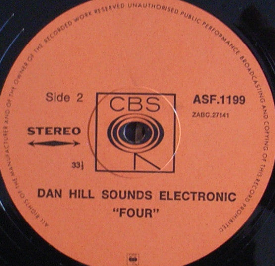 Dan Hill (2) : Sounds Electronic "Four" (LP, Album)