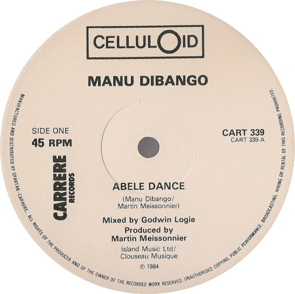 Manu Dibango : Abele Dance (12")