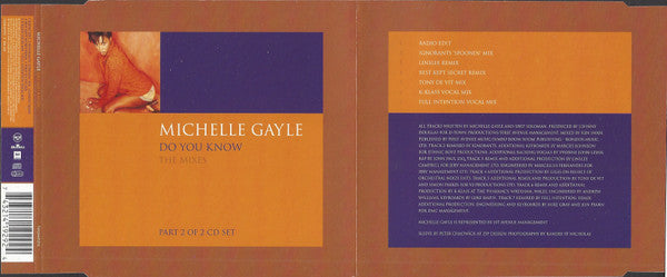 Michelle Gayle : Do You Know (The Mixes) (CD, Single, Ltd, CD2)