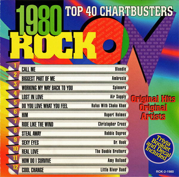 Various : Rock On 1980 (CD, Comp)