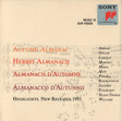 Various : Autumn Almanac. Highlights. New Releases 1991 (CD, Comp)