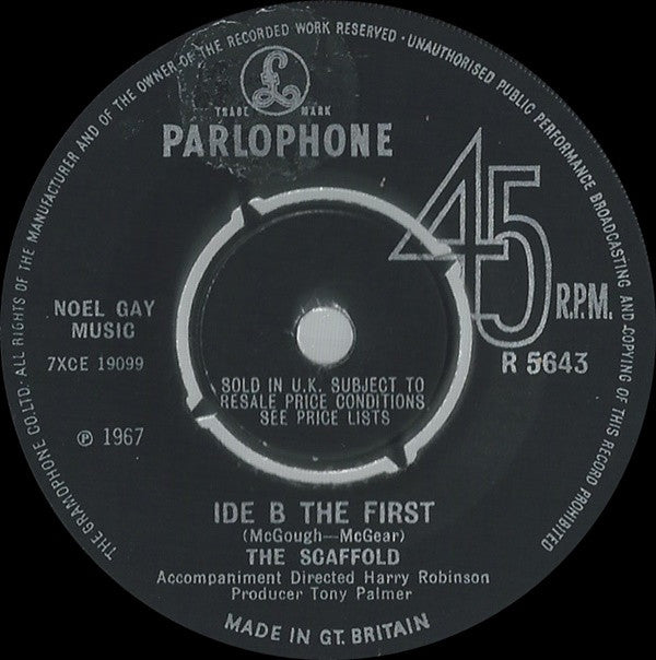 Scaffold : Thank U Very Much (7", Single, 4-p)