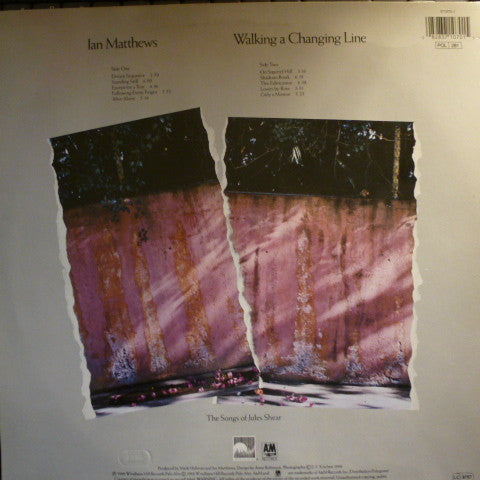 Iain Matthews : Walking A Changing Line (LP, Album)