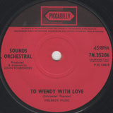 Sounds Orchestral : Cast Your Fate To The Wind (7", Single, Sol)