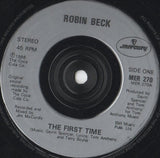 Robin Beck : First Time (7", Single, Inj)