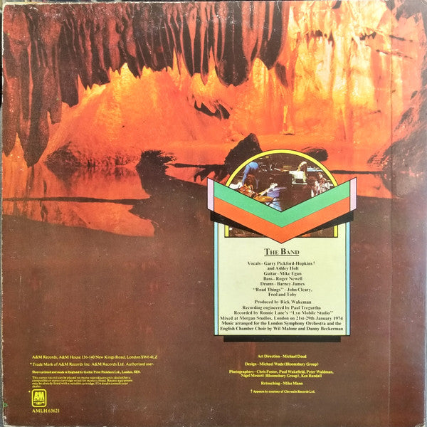 Rick Wakeman : Journey To The Centre Of The Earth (LP, Album, Gat)
