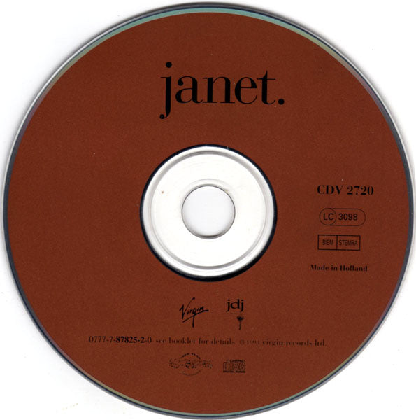 Janet Jackson : Janet. (CD, Album)