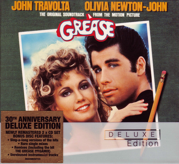 Various : Grease (The Original Soundtrack From The Motion Picture) (2xCD, Album, Dlx, RE, RM, 30t)