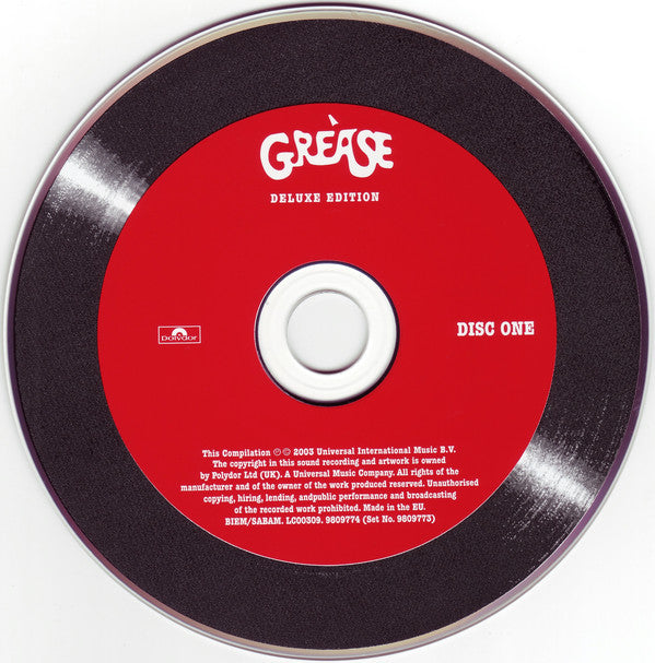 Various : Grease (The Original Soundtrack From The Motion Picture) (2xCD, Album, Dlx, RE, RM, 30t)