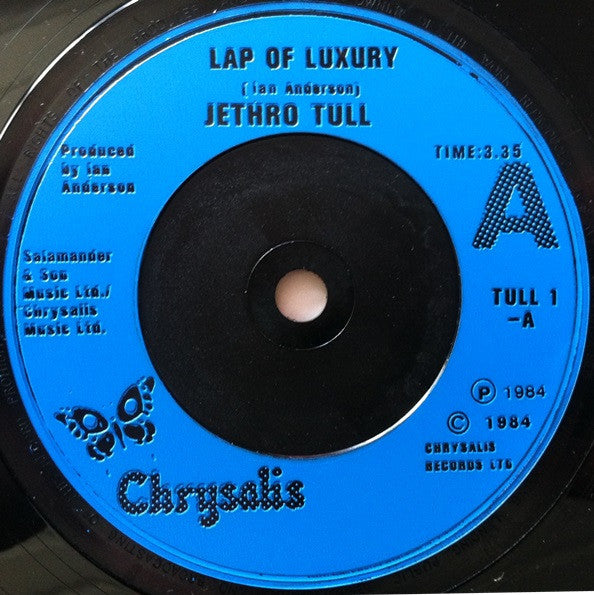 Jethro Tull : Lap Of Luxury (7", Single)