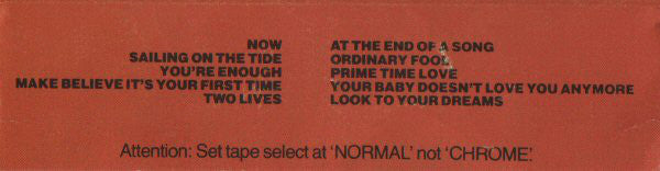 Carpenters : Voice Of The Heart (Cass, Album)