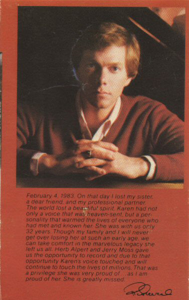 Carpenters : Voice Of The Heart (Cass, Album)