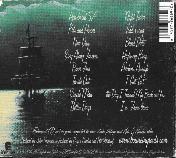 The Bouncing Souls : Anchors Aweigh (CD, Album, Enh, Dig)