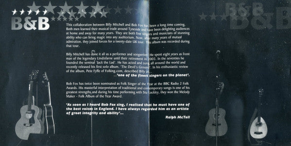 Billy Mitchell (4), Bob Fox : 5 Star B & B (CD, Album)